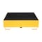 Vestil Yellow Drum Retention Basin, 49x49x14, 4 Drum, Steel VSRB-YL-4 - alternate 3